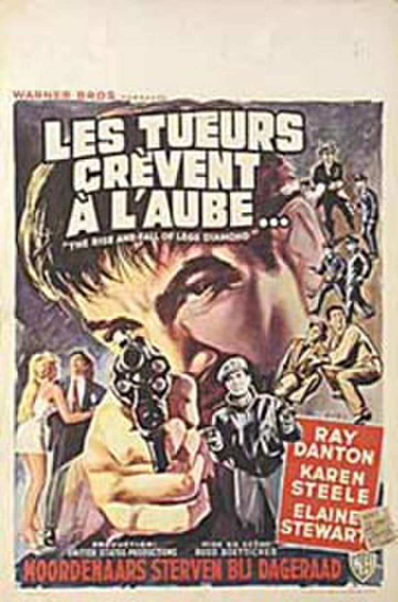 Poster art for "Rise and Fall of Legs Diamond."