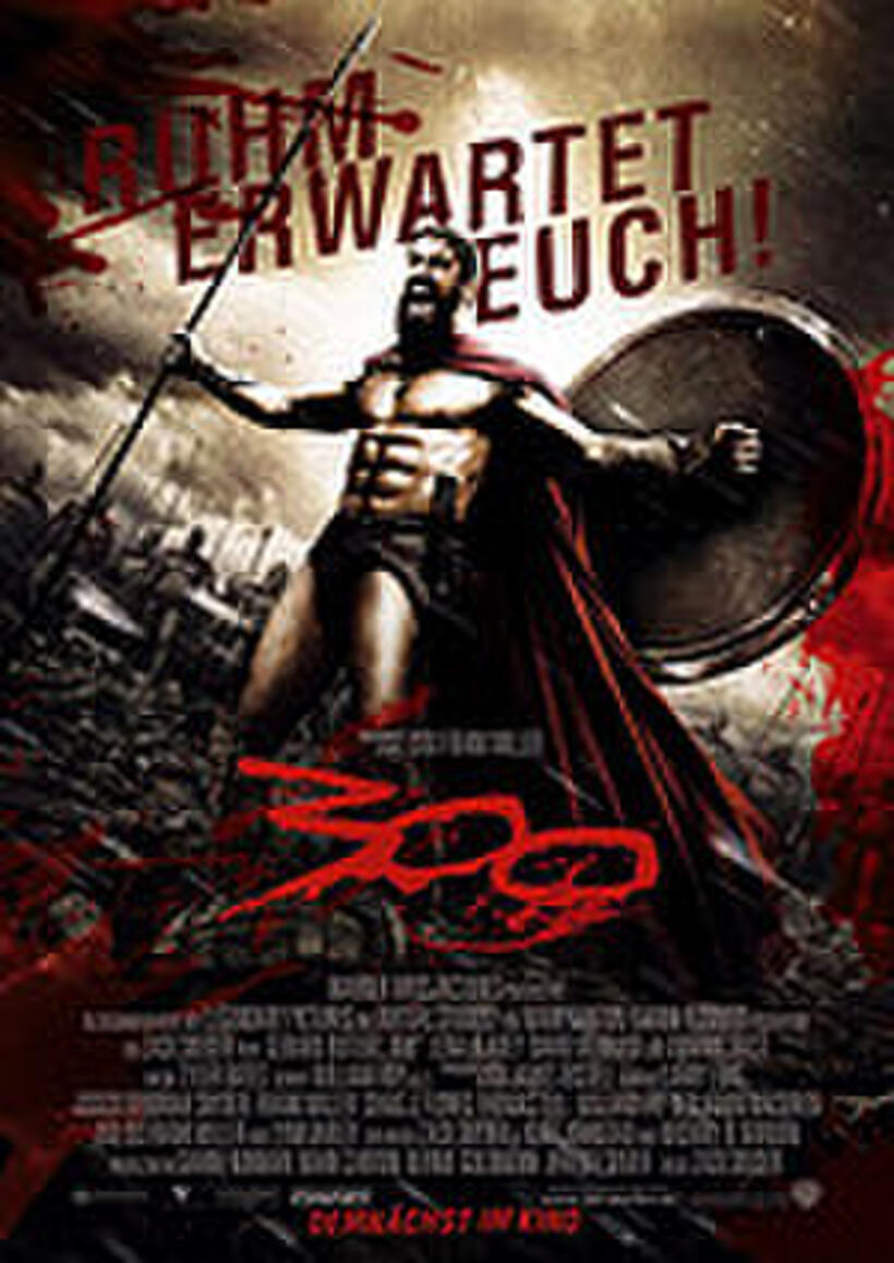 Poster art for "300." 
