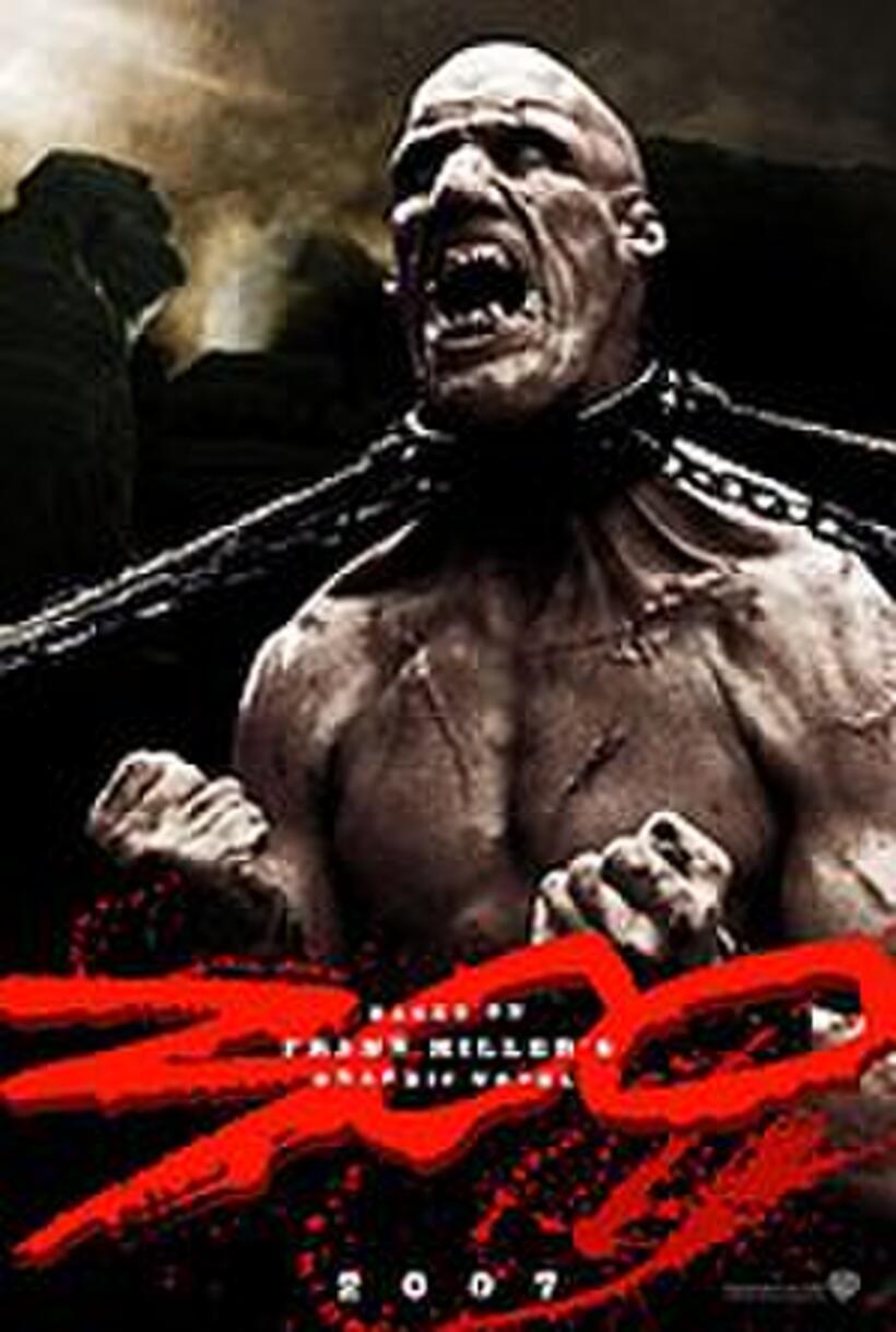 Poster art for "300." 