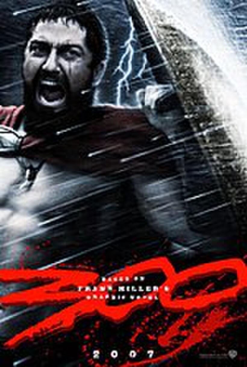 Poster art for "300." 