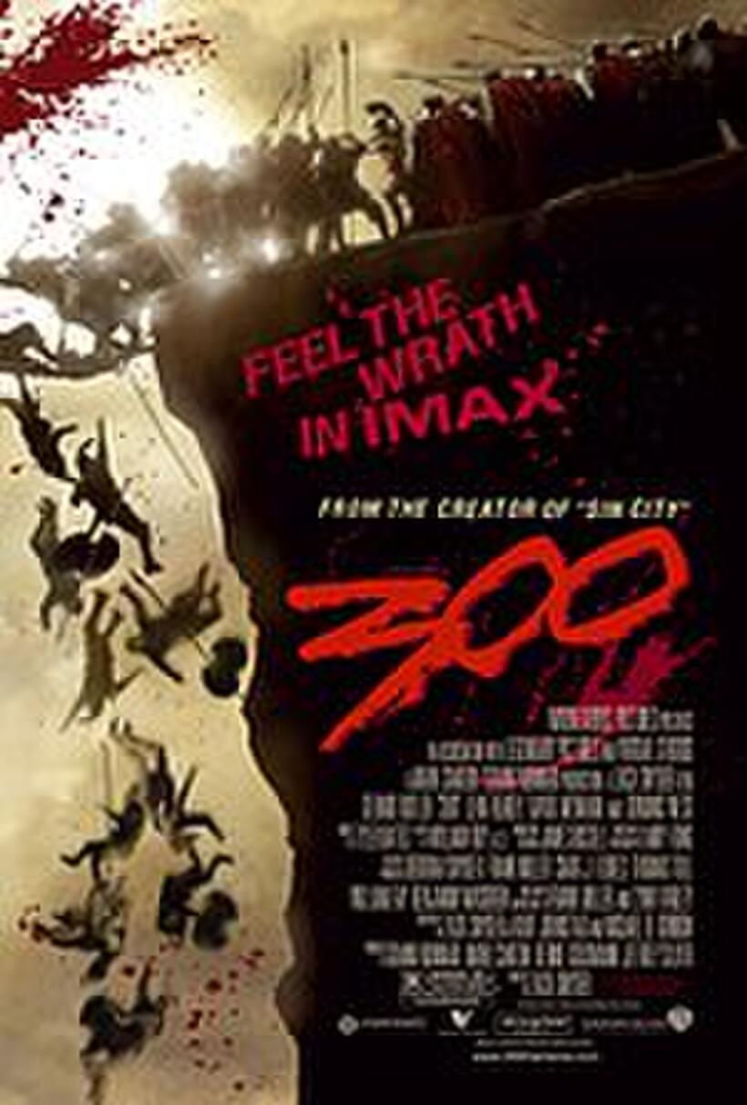 IMAX poster art for "300."  