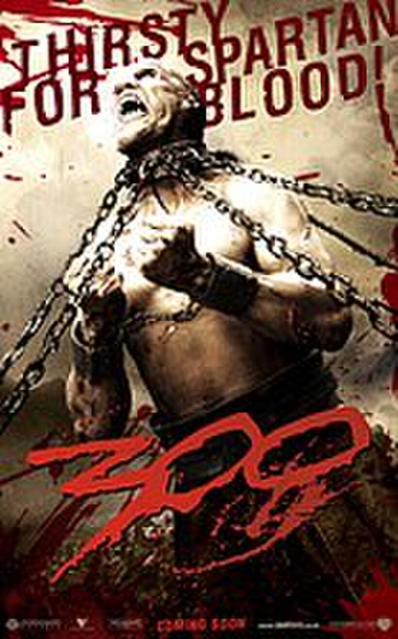 Poster art for "300." 