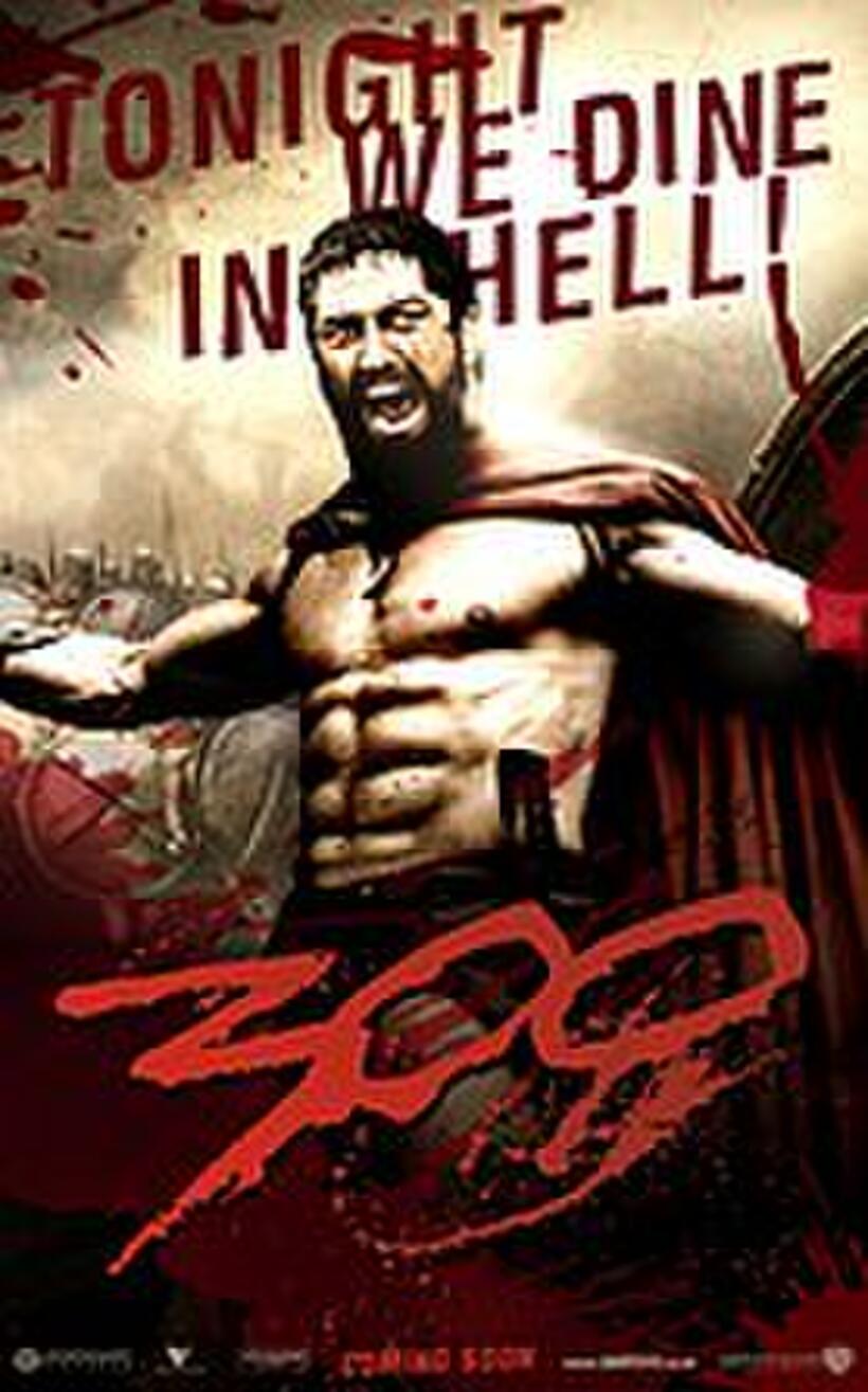 Poster art for "300." 