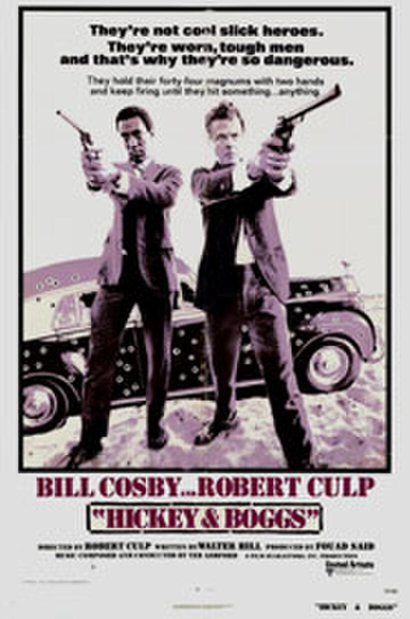 Poster art for "Hickey & Boggs."