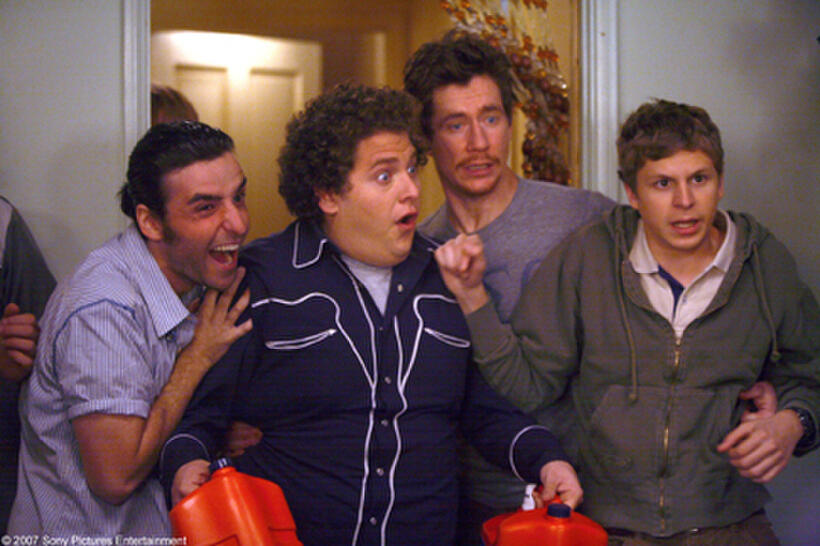 Jonah Hill and Michael Cera in "Superbad."