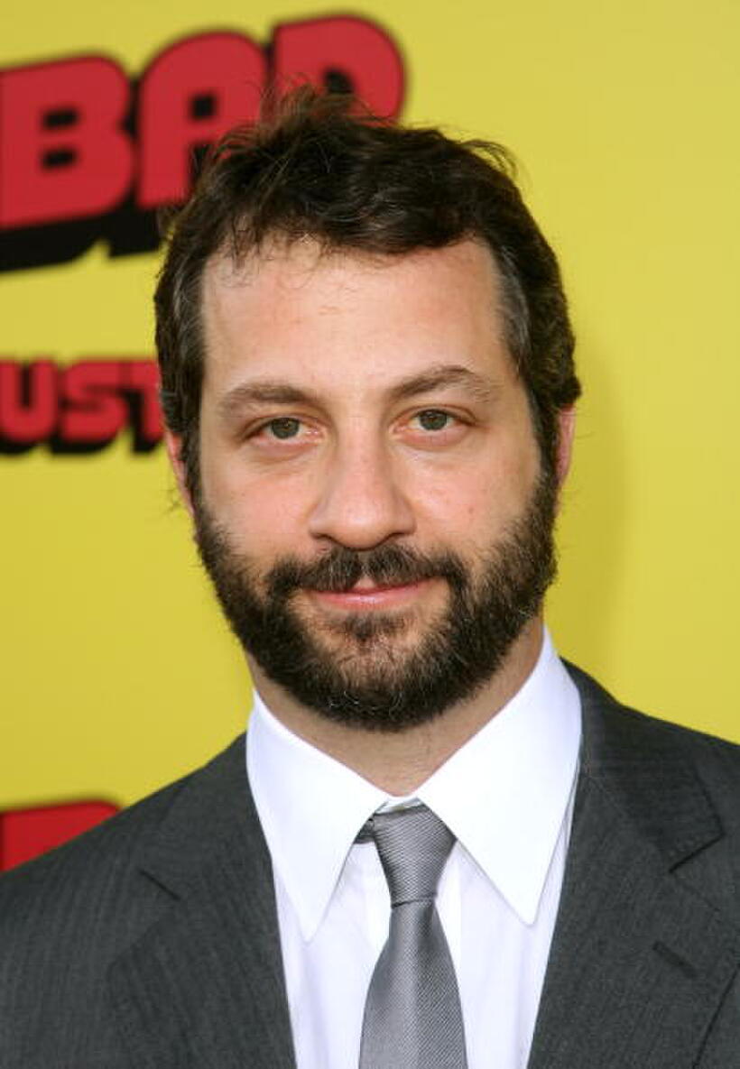Producer Judd Apatow at the Hollywood premiere of "Superbad."