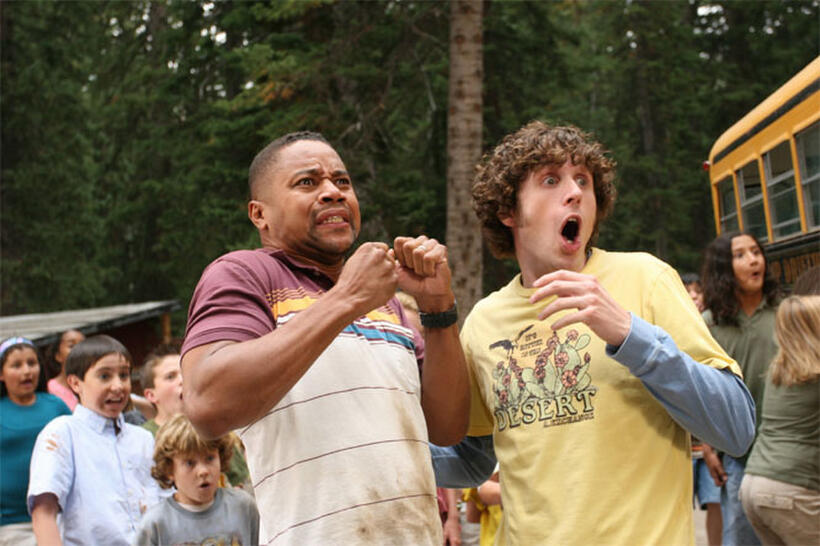 Cuba Gooding Jr. and Josh McLerran in "Daddy Day Camp."