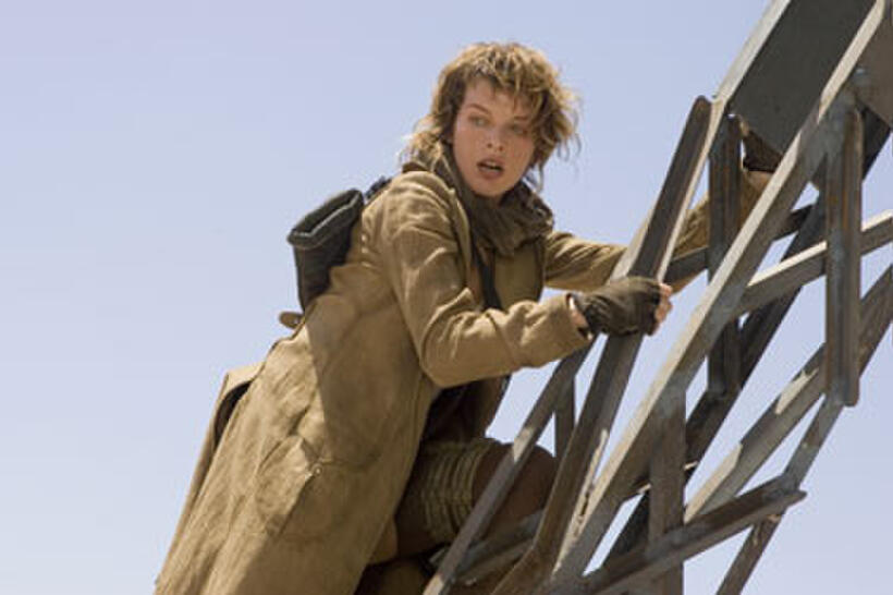 Milla Jovovich in "Resident Evil: Extinction."