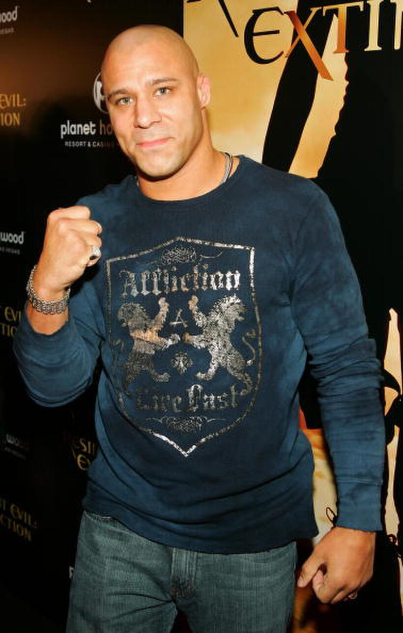 Mixed martial arts fighter Frank Trigg at the Las Vegas premiere of "Resident Evil: Extinction."