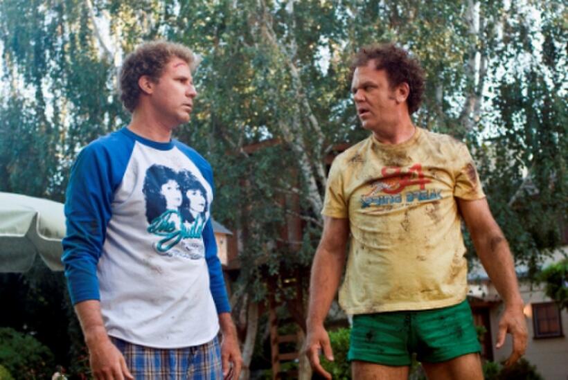 Will Ferrell as Brennan Huff and John C. Reilly as Dale Doback in "Step Brothers."