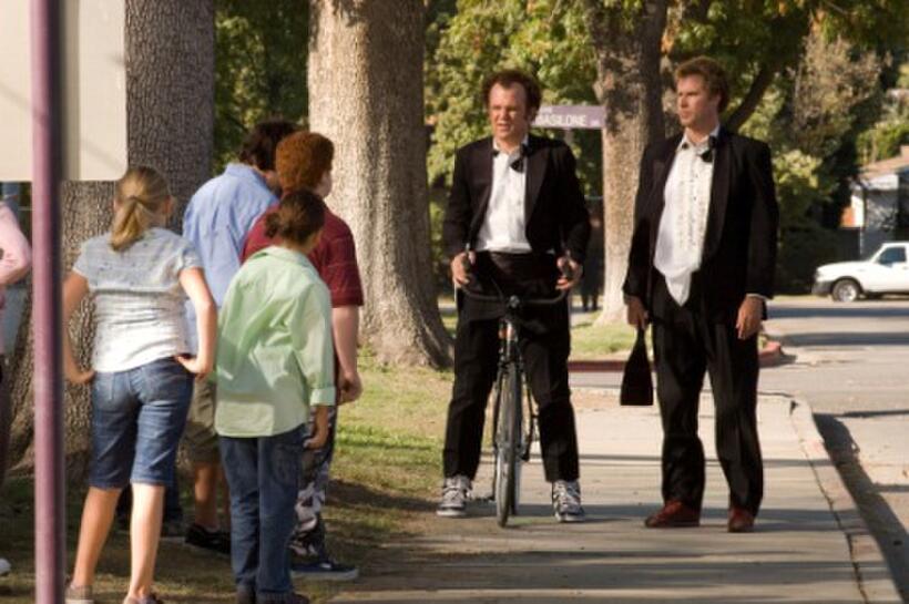 Will Ferrell as Brennan Huff and John C. Reilly as Dale Doback in "Step Brothers."