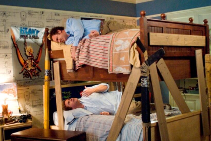 Will Ferrell as Brennan Huff and John C. Reilly as Dale Doback in "Step Brothers."