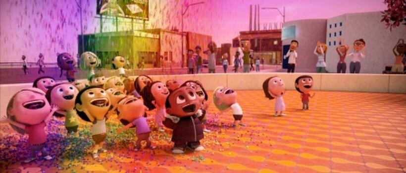 Cal voiced by Bobb'e J. Thompson in "Cloudy With A Chance Of Meatballs."