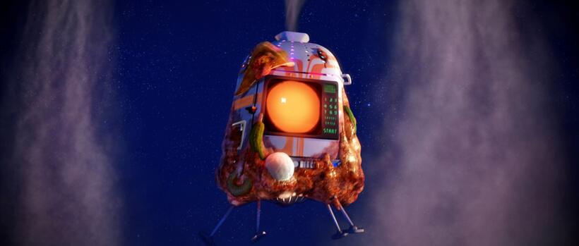A scene from "Cloudy With A Chance Of Meatballs."
