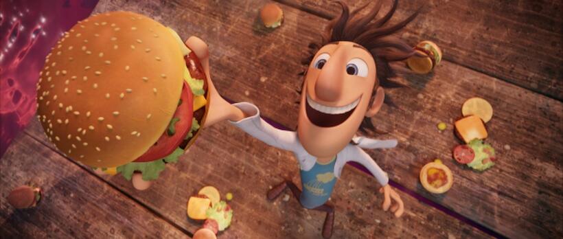 Bill Hader as Flint Lockwood in "Cloudy With A Chance Of Meatballs."