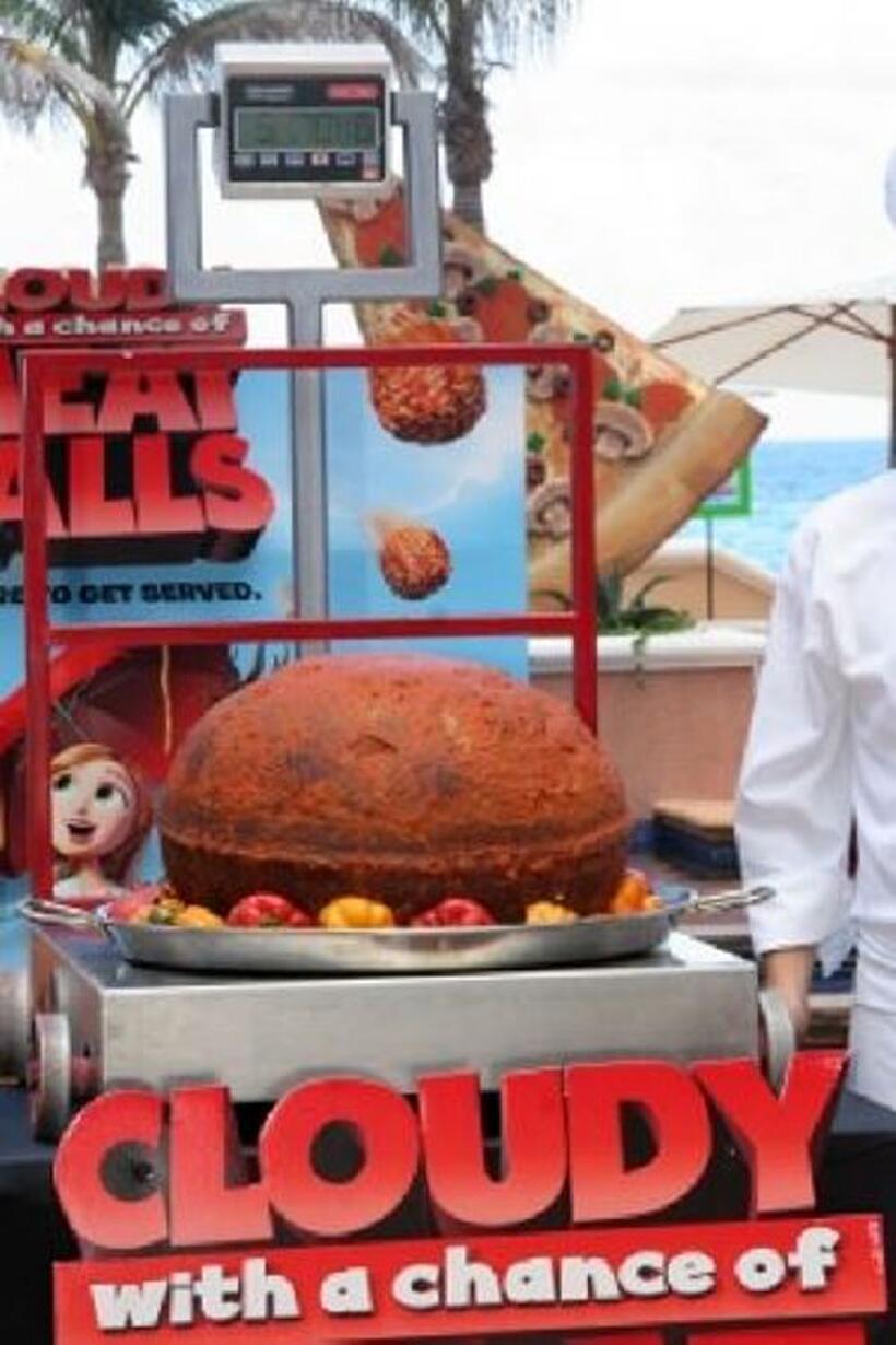 Poster Art for "Cloudy with a Chance of Meatballs."