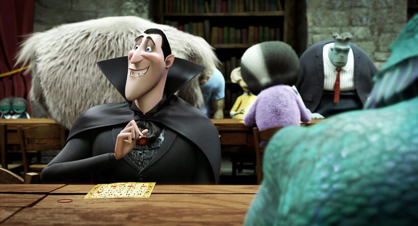 Dracula voiced by Adam Sandler in "Hotel Transylvania."