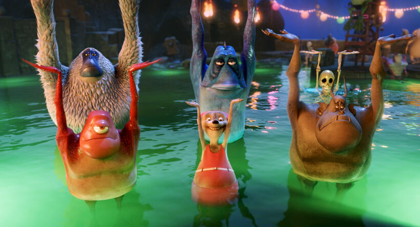 A scene from "Hotel Transylvania."