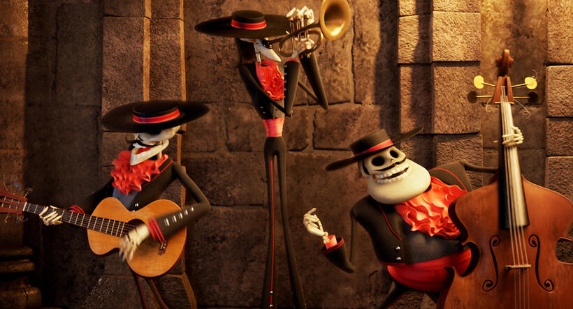 A scene from "Hotel Transylvania."