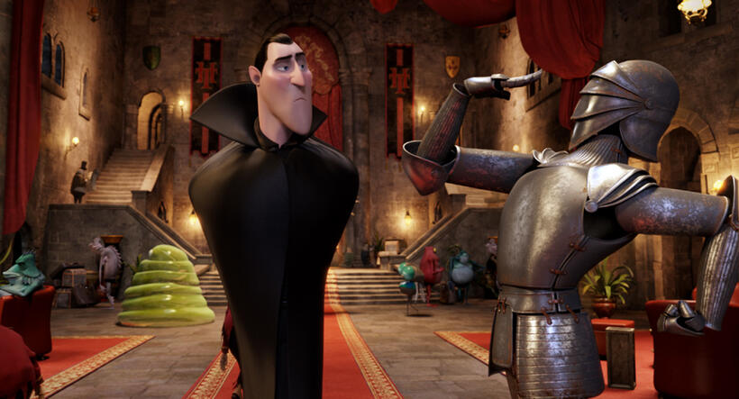 Dracula voiced by Adam Sandler in "Hotel Transylvania."