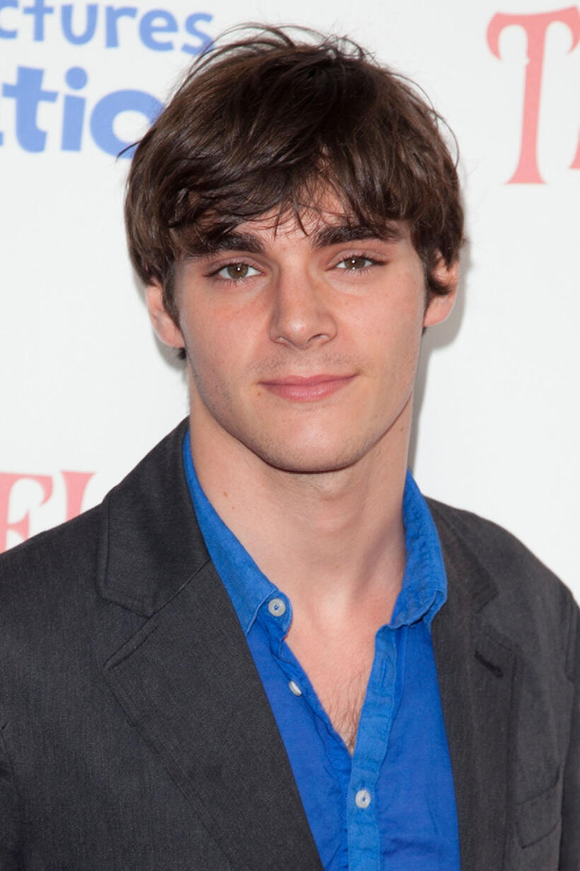 RJ Mitte at the California premiere of "Hotel Transylvania."
