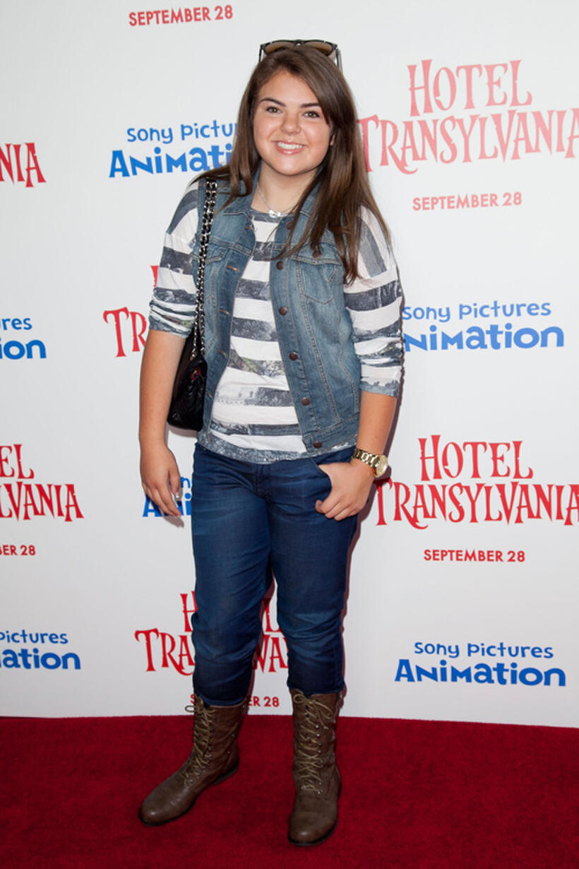 Lexi at the California premiere of "Hotel Transylvania."