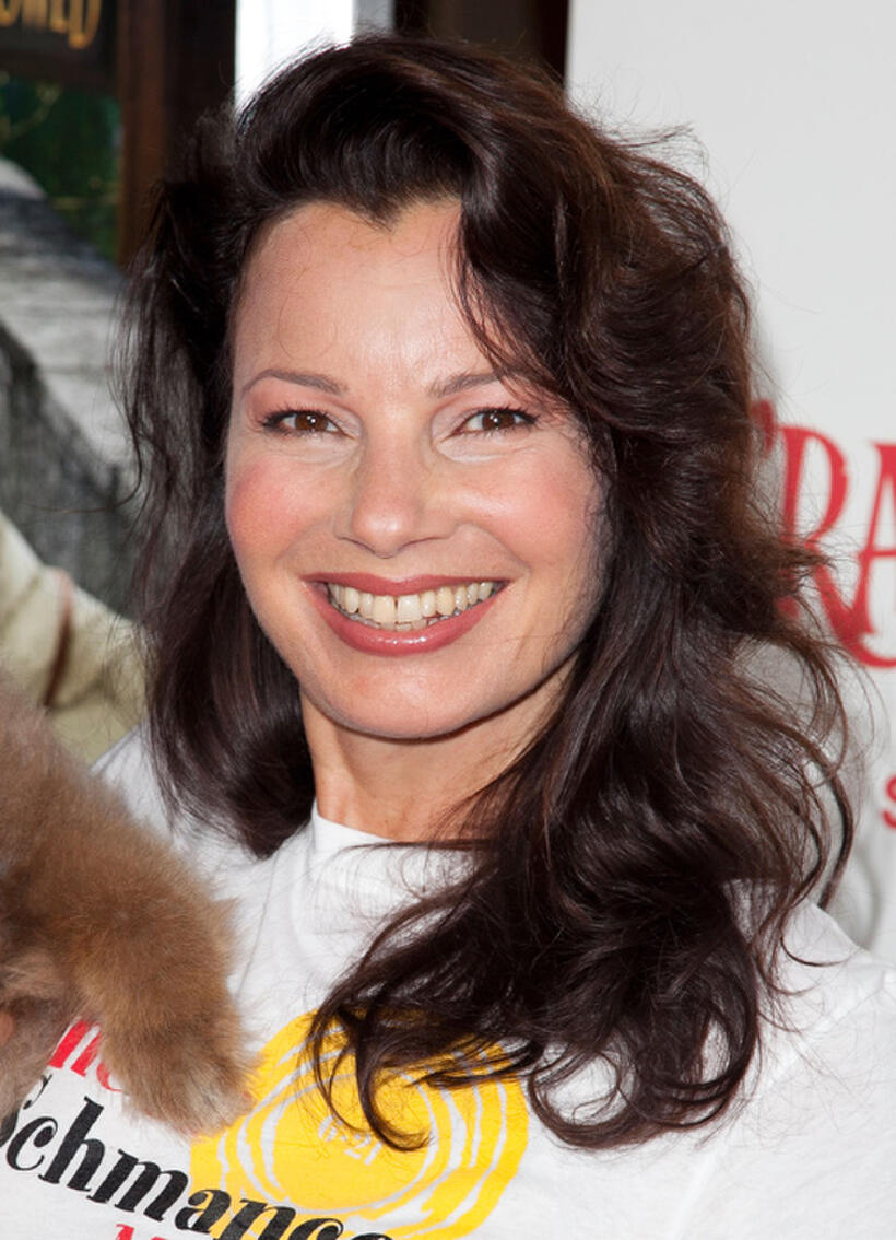 Fran Drescher at the California premiere of "Hotel Transylvania."