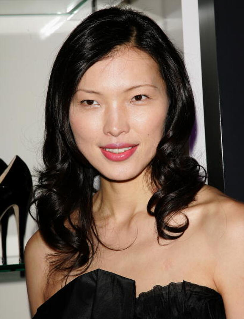 Model Li Xin at the after party of the N.Y. premiere of "Paris Je T'aime."