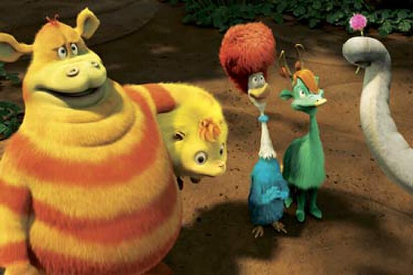 Horton shows off his clover in "Horton Hears a Who."