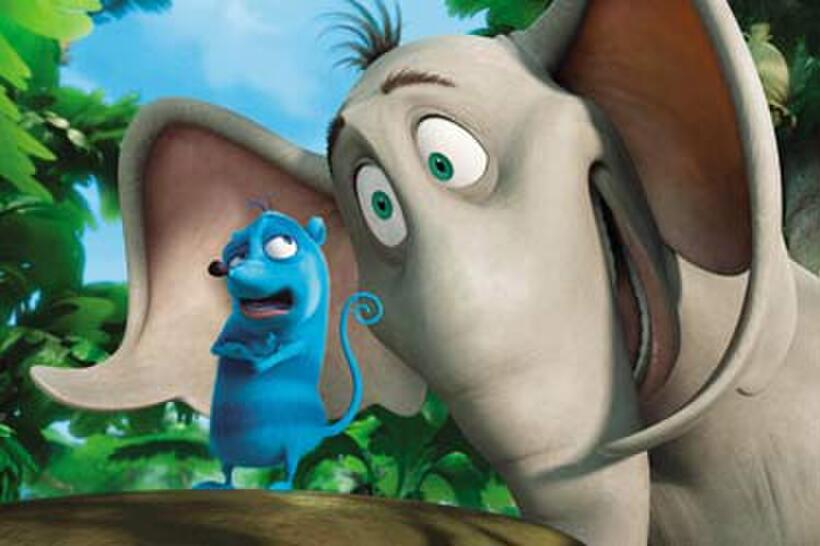 Even Horton's best friend Morton doesn't buy his story "Horton Hears a Who." 