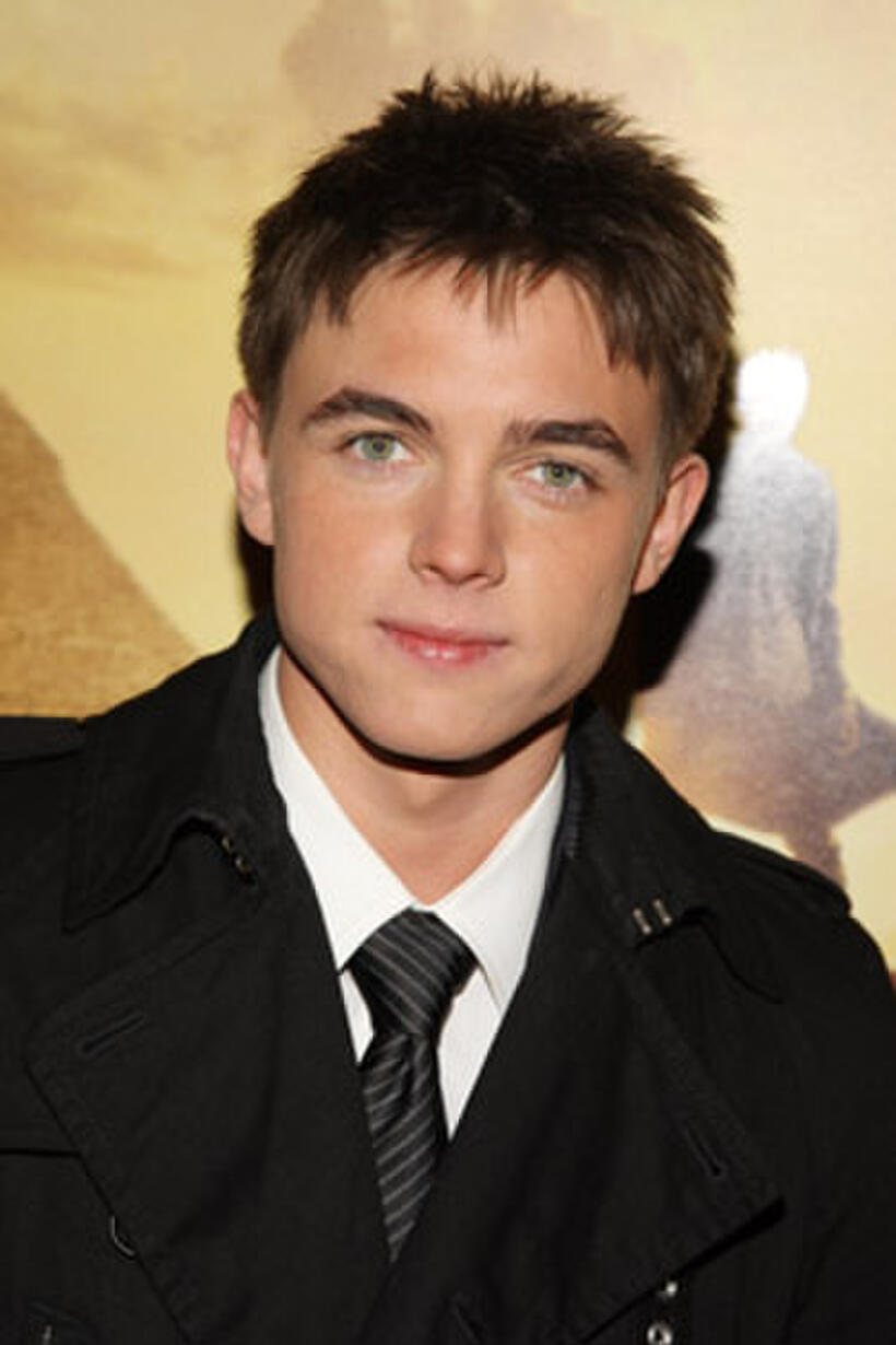 Actor Jesse McCartney at the N.Y. premiere of "Jumper."