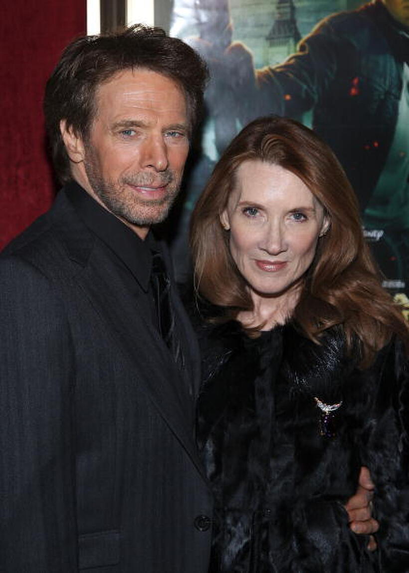 Producer Jerry Bruckheimer and Linda Bruckheimer at the N.Y. premiere of "National Treasure: Book of Secrets."