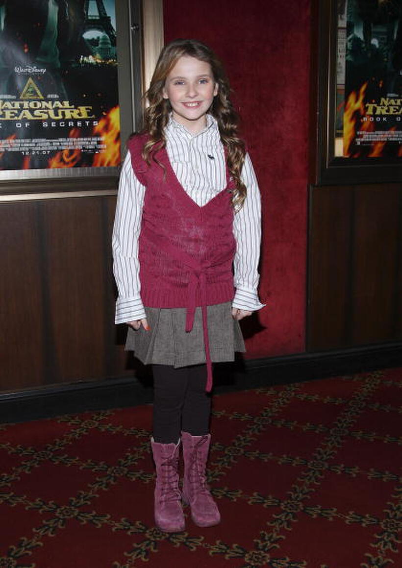 Actress Abigail Breslin at the N.Y. premiere of "National Treasure: Book of Secrets."