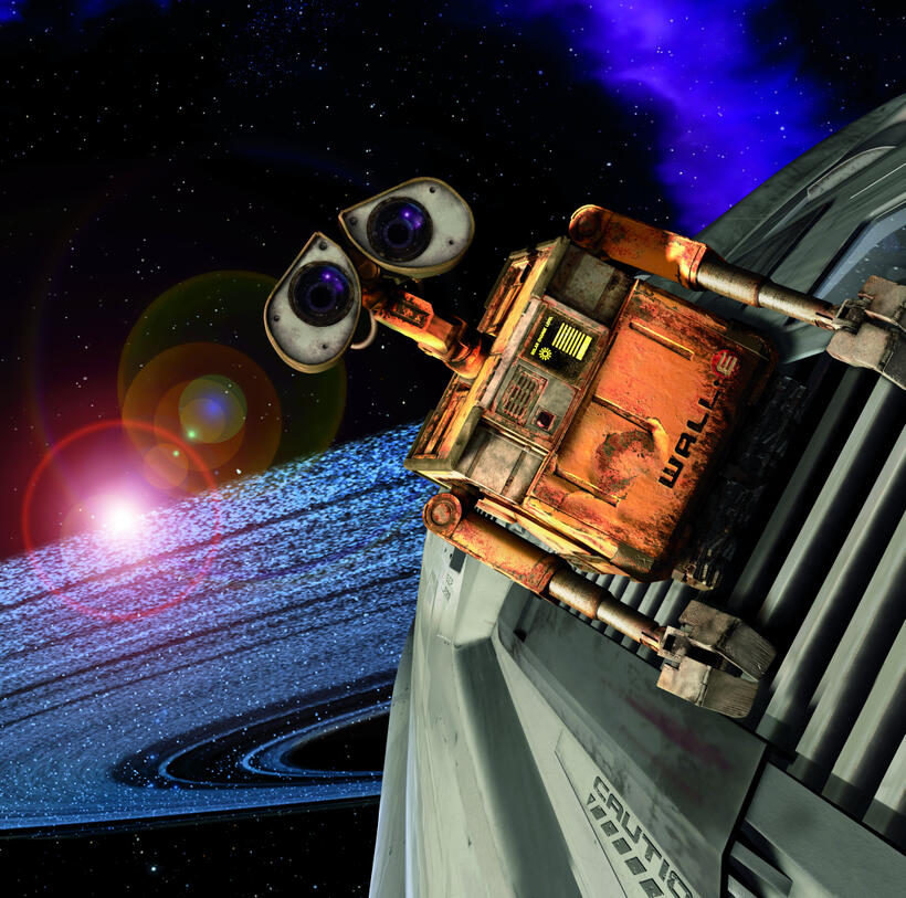 A scene from "WALL-E."
