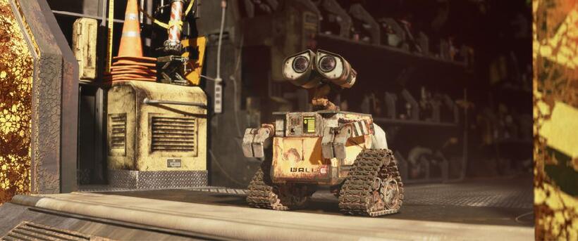 A scene from "WALL-E."