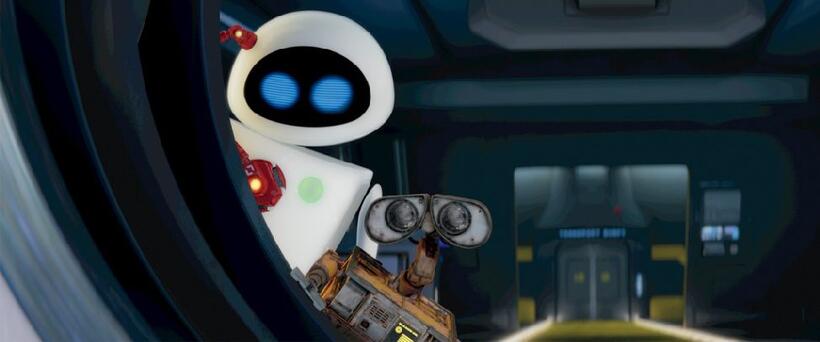 A scene from "WALL-E."