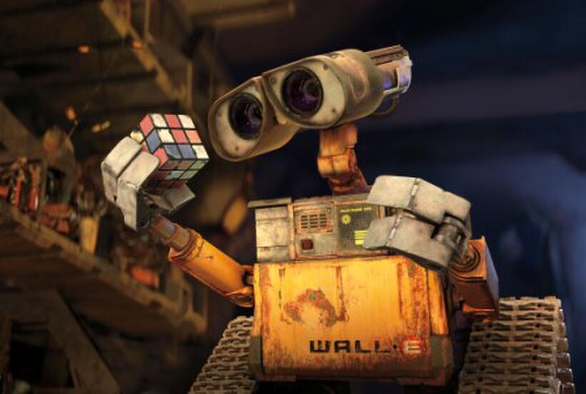 A scene from "WALL-E."