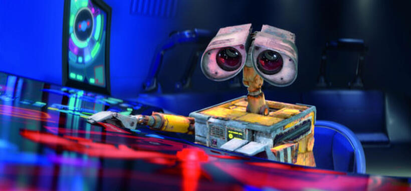 A scene from "WALL-E."
