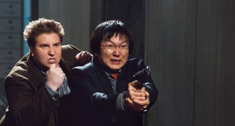 Nate Torrence as Lloyd and Masi Oka as Bruce in "Get Smart."