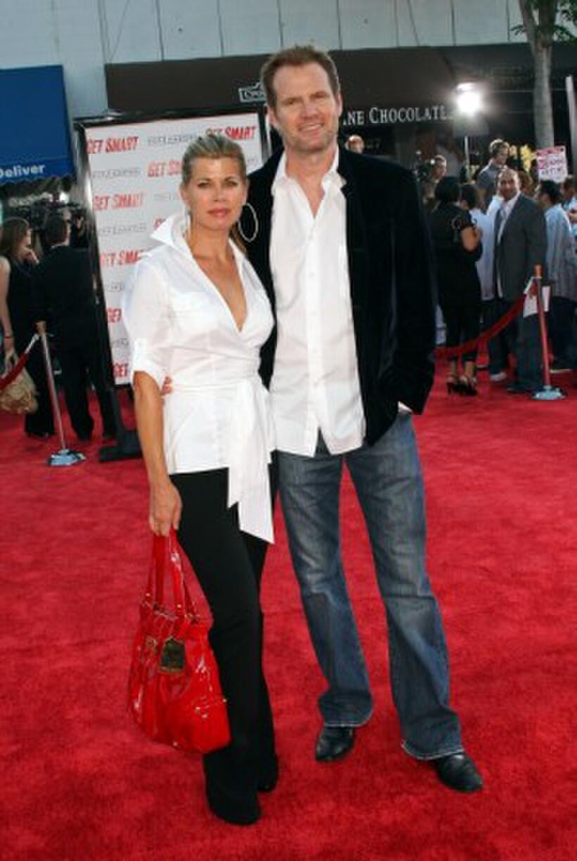 Beth Toussaint and her husband Jack Coleman at the World premiere of "Get Smart."