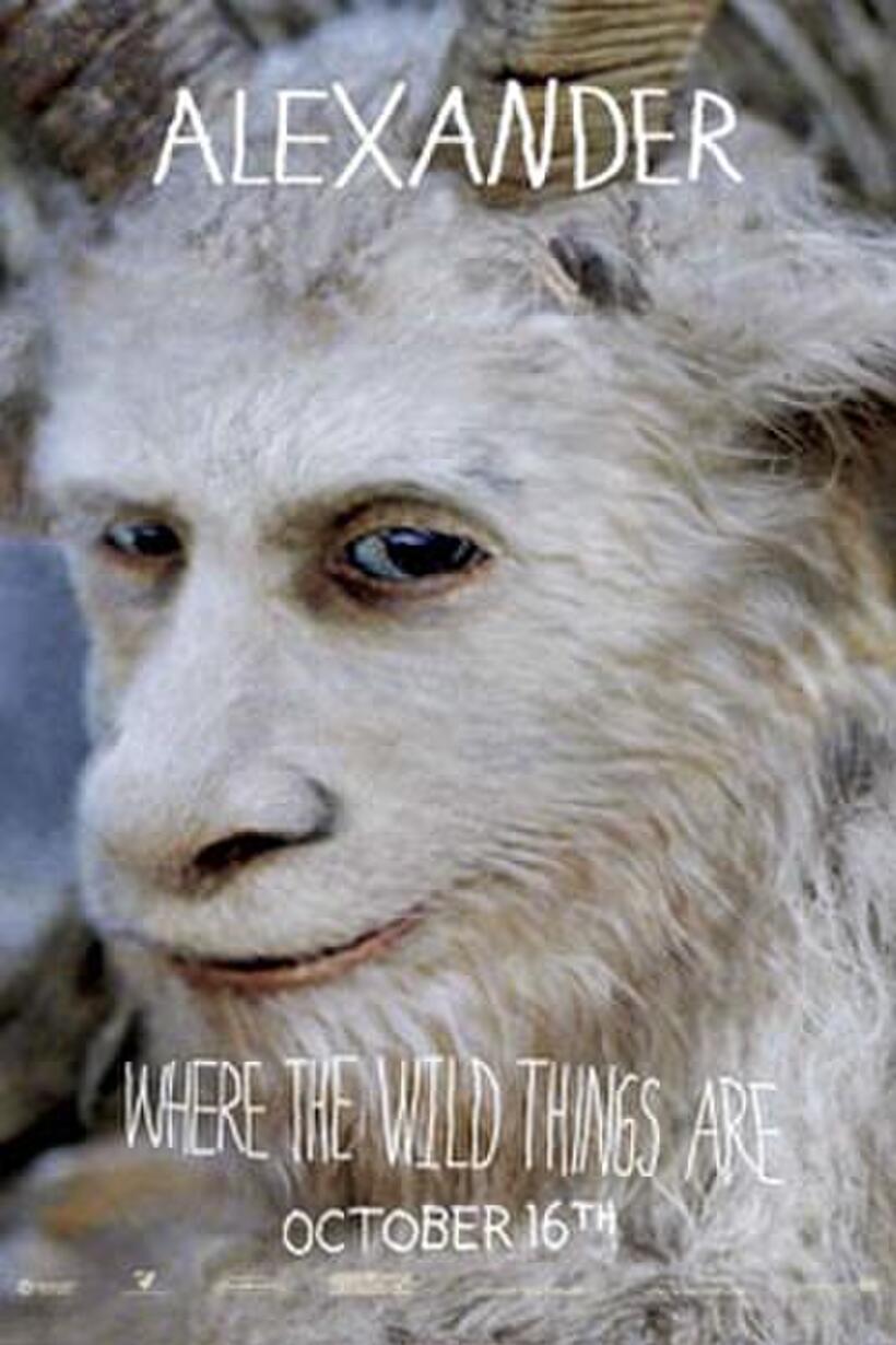 Poster art for "Where the Wild Things Are."