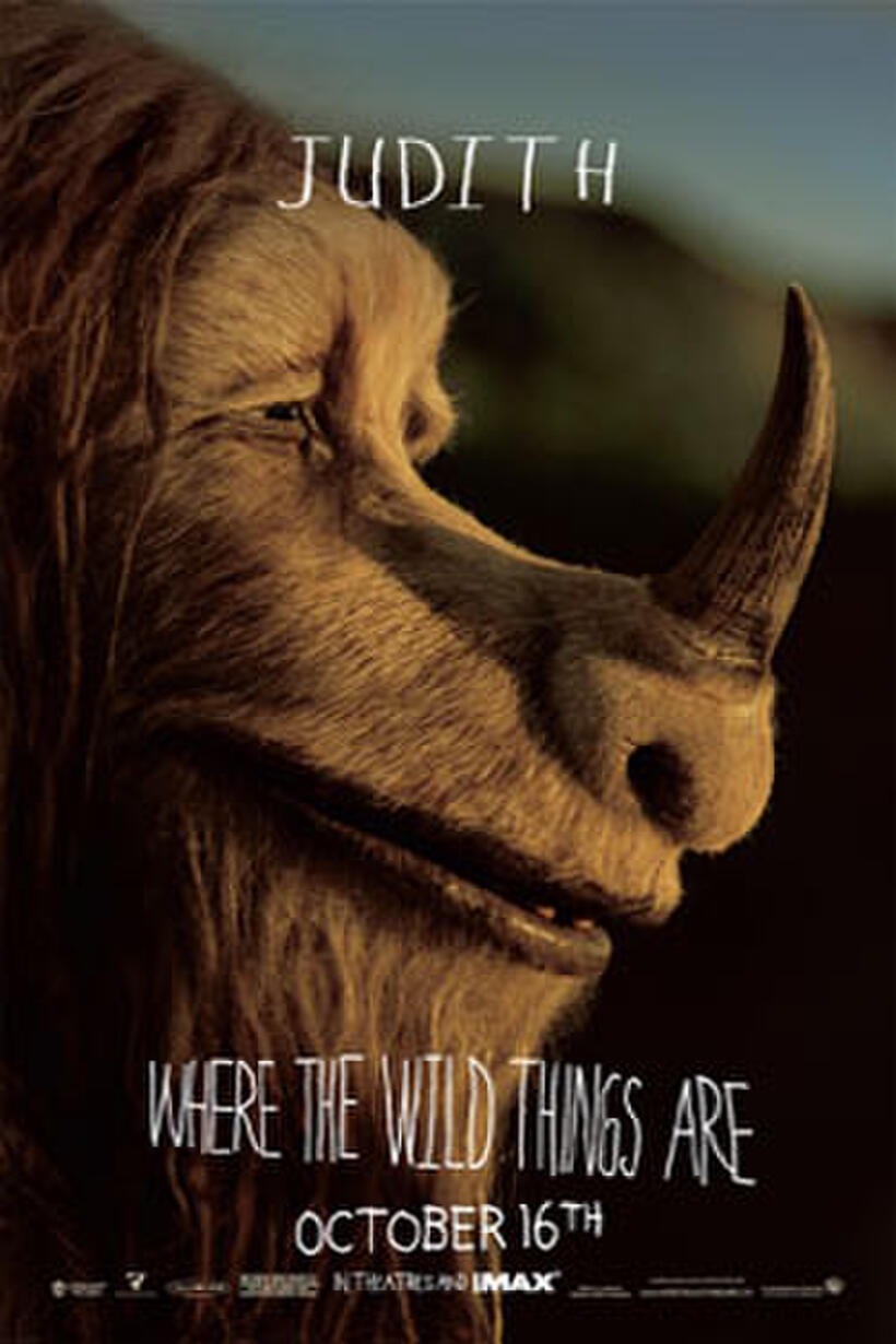 Poster art for "Where the Wild Things Are."