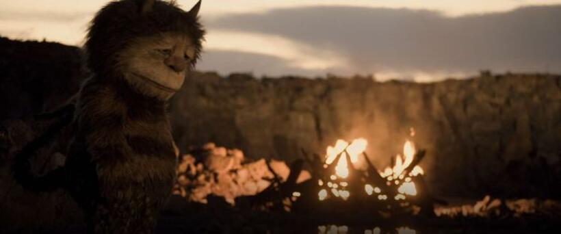 James Gandolfini as Carol in "Where the Wild Things Are."