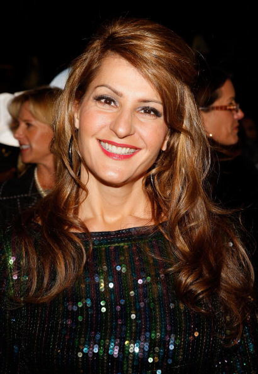 Actress Nia Vardalos at the L.A. premiere of "Charlie Wilson's War."