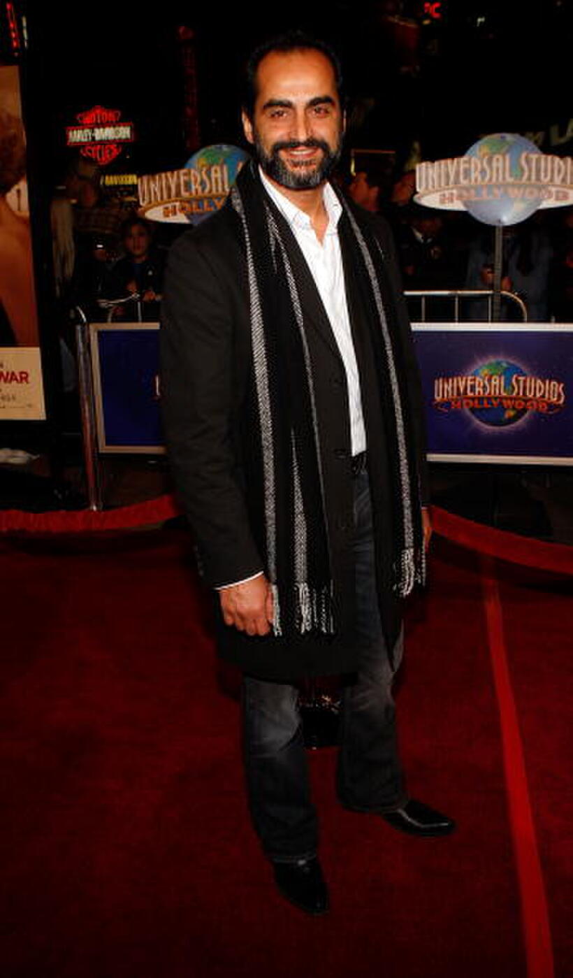 Actor Navid Negahban at the L.A. premiere of "Charlie Wilson's War."
