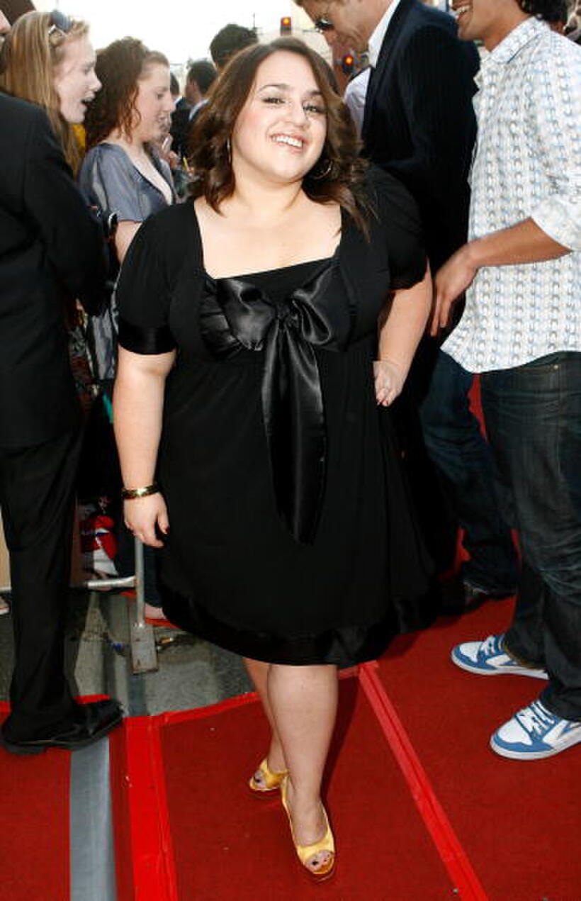 Actress Nikki Blonsky at the L.A. premiere of "December Boys."