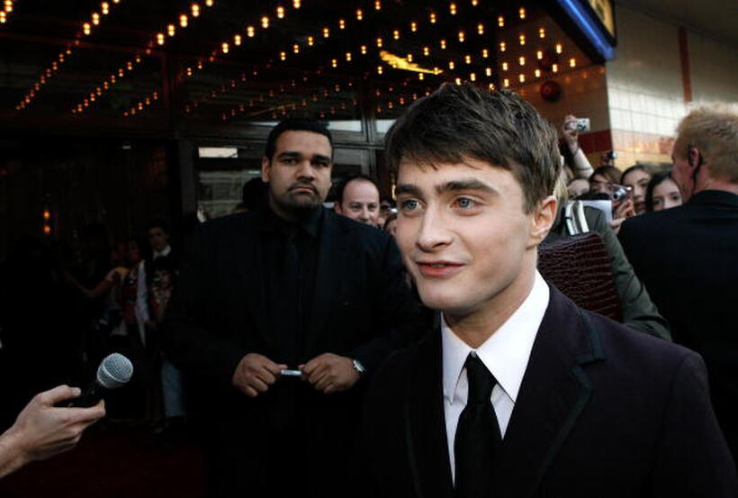 "December Boys" star Daniel Radcliffe at the L.A. premiere.