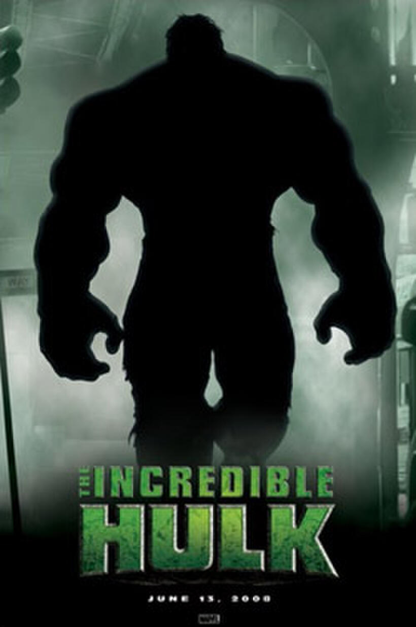 Poster art for "The Incredible Hulk."