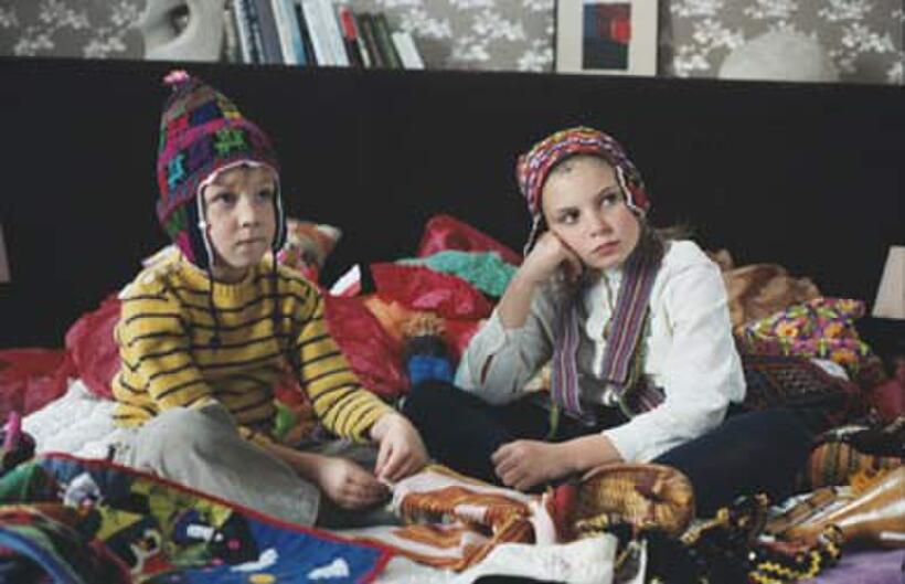 Anna (Nina Kervel) and her brother François (Benjamin Feuillet) in "Blame it on Fidel!"