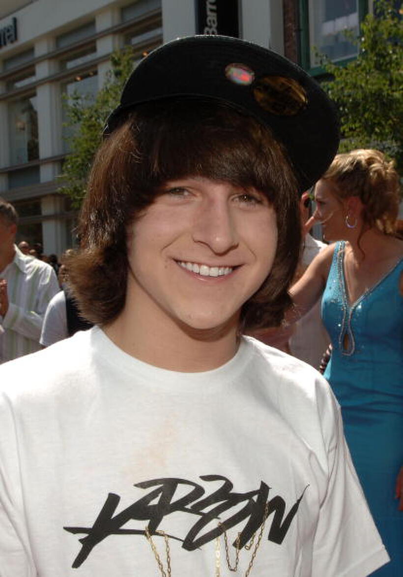 Actor Mitchel Musso at the L.A. premiere of "Bratz."